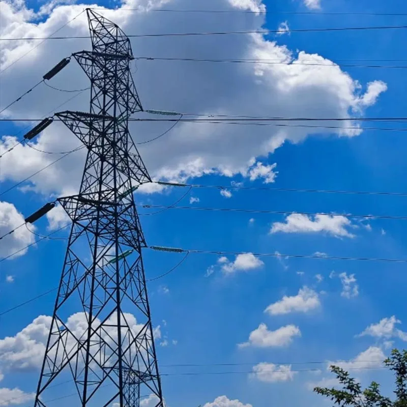 Torre de aço angular da linha de transmissão 330kV