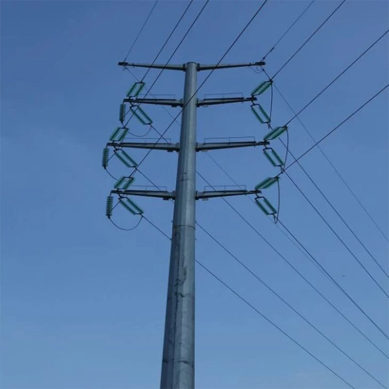 Torre de aço treliçada de 500kV para linha de energia