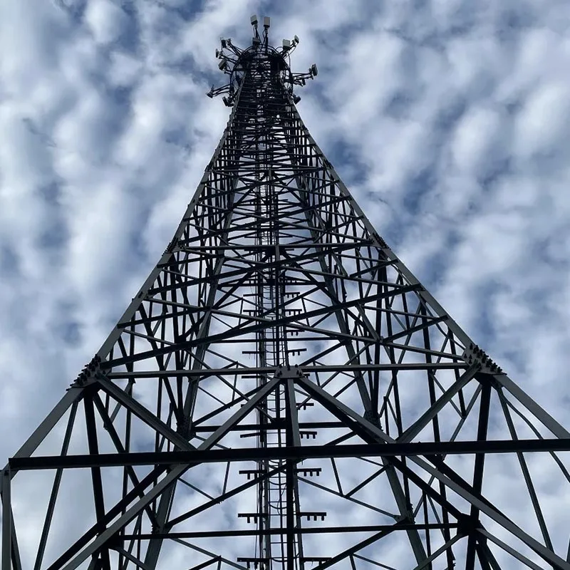 Torre angular em favo de mel de aço