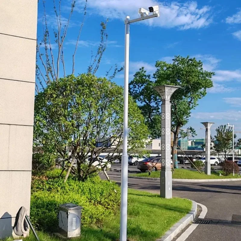 Poste de câmera de segurança